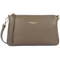 lancaster bolso bolso de mano con cremallera duna caqui para mujer