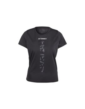 Camiseta de Trail adidas Agr Shirt Mujer Negro