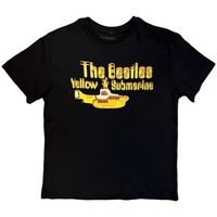 the beatles tops y camisetas logo sub para nino