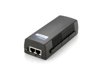 poe injector adapter gigabit level one pasa datos y alimentacion por el mismo cable hasta 100m 154w