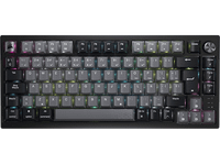 teclado gaming - corsair k65 plus wireless usb teclas iluminadas 75 tamano plateado y gris oscuro