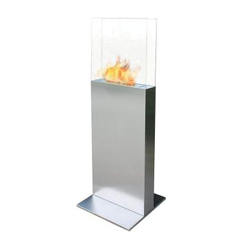 Purline Clio Biochimenea de Suelo 2kW Acero