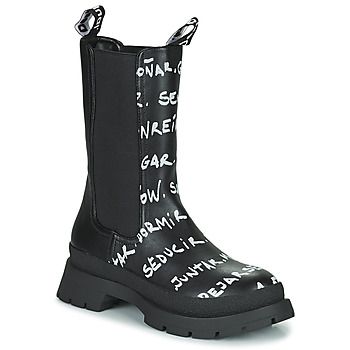 Desigual Botines SHOES CHELSEA HIGH LETTERING para mujer