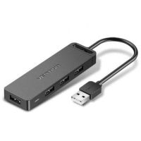 hub usb vention 4 puertos 480mbps modelo chmbd cable 50cm carga rapida