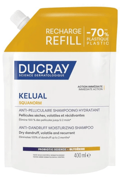 Ducray Kelual Squanorm Champú Caspa Seca Recarga 400 ml