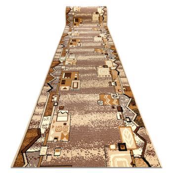 Alfombra De Pasillo Bcf Szlaczek Beige 100 Cm 100x280 Cm