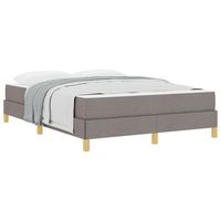 cama tapizada  200 x 160 cm   - taupe