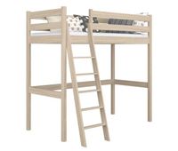 cama alta de roble n03 roble blanqueado