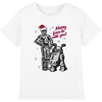 disney tops y camisetas merry christmas droids para nino