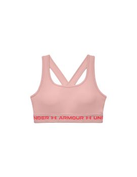 Sujetador deportivo Under Armour Crossback Mid Hthr Rosa