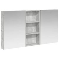 juego de muebles de bano con estante 3 pcs 110 x 105 x 605 cm vidaxl