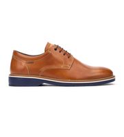 pikolinos para hombre m6w-4311 zapatos de piel carlet marron 41 plano 1 a 3cm cordones casual fiesta clasico
