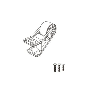 MJX 14210 Coche RC Cabeza Hacia Arriba Rueda Cola Spolier Partes de Repuesto 14120 1412A