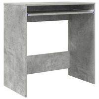 escritorio gris concreto madera de ingenieria 775 x 43 x 79 cm vidaxl