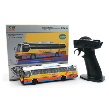 XCRATOYS NORTH BFC6120 Y30-03 1/64 2.4G RWD Coche RC Simulación Autobús Autobús urbano Cuerpo de aleación Luz LED Vehícu
