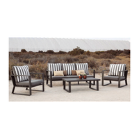 conjunto terraza jardin aluminio resistente y comodo
