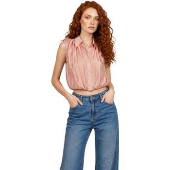 I Am Blusa Blusa Tencel Smanicata 26104 para mujer