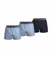 boss para hombre 50480034 pack 3 boxers woven azul marino m homewear algodon