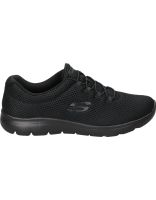zapatillas color negro de memory foam skechers 12985-bbk 40