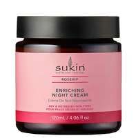 sukin rosehip enriching night cream 120ml