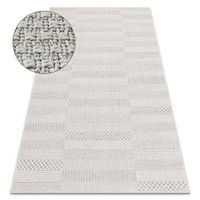 alfombra origi 3736 crema - tableros hilo de sisal tejido plano 136x190 cm