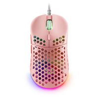 mars gaming mm55p raton gaming rgb 12800 dpi rosa