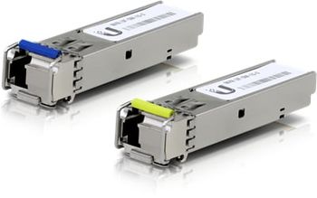 Tarjeta de Red Ubiquiti UF-SM-1G-S-20 SFP 1250 Mbit/s Fibra Óptica LC 3000m Pack 20
