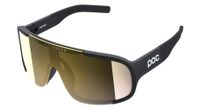 gafas poc aspire negras   clarity road lentes doradas parcialmente soleadas