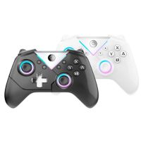 controlador de juego inalambrico bluetooth cm-617 con joystick de efecto hall anti-drift iluminacion rgb control de m