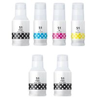 compatible multipack canon pixma g2520 printer ink cartridges 6 pack -4529c001