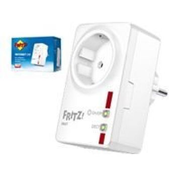 Programador eléctrico AVM FRITZ!DECT 200 Blanco Compatible FRITZ!Box Control Remoto Medición Consumo