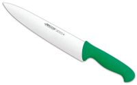 cuchillo cocinero de acero inoxidable nitrum de 250 mm mango verde