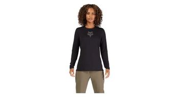 Maillot fox ranger head de manga larga para mujer negro