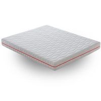 colchon de espuma viscoelastica 180x200 - altura 20 cm - funda desenfundable - rigidez h3