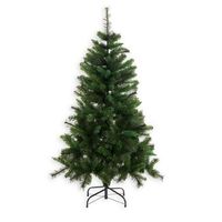 arbol de navidad artificial de pvc y pe verde desmontable de 180 cm lolahome