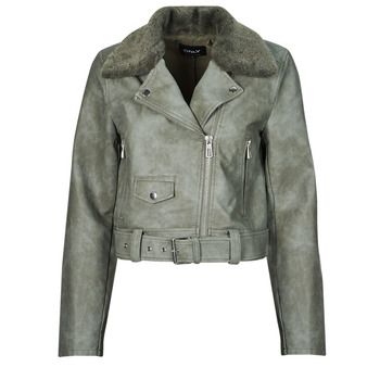 Only Cazadora de cuero ONLMACY  para mujer
