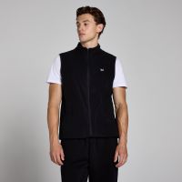 chaleco de forro polar para hombre de mp - negro - xs