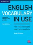english vocabulary in use pre-intermediate and intermediate with answe