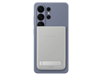 Powerbank - Samsung EB-U2500XJEGWW con carga inalámbrica, 5000 mAh, USB Tipo C, Carga rápida, Magnética, Gris