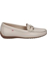 zapatos mocasines de piel para mujer fluchos bruni f2156 color hielo 37