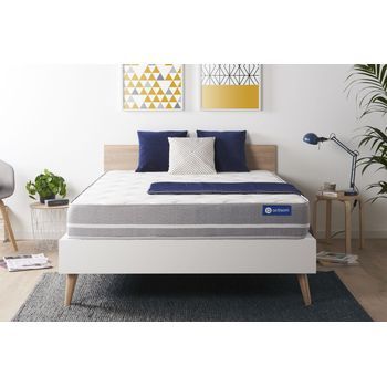 Colchón Actilatex Touch 180x190cm, Grosor: 20cm, Látex Y Espuma Viscoelástica, Equilibrado, 3 Zonas De Confort