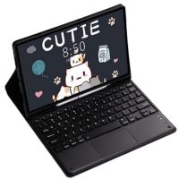 royal bailey psc-se104 funda con bluetooth teclado para huawei matepad se 104 negro