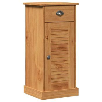 Mueble De Cuarto De Baño Con Cajón Vigo Marrón Y Marrón Miel Vidaxl