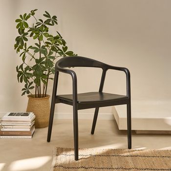 Silla De Madera De Teca Maciza