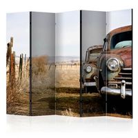 biombo - two old american cars ii 225x172 cm
