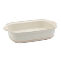 fuente para horno epic roaster ceramica de gres blanca 39x25x8 cm
