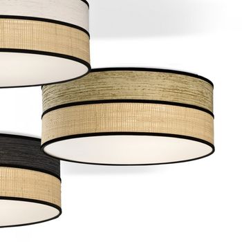 Plafón de techo simbasi oro 45 (3 luces)