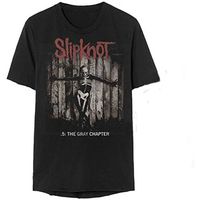 slipknot camiseta manga larga 5 the gray chapter para mujer