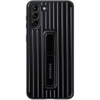 samsung protective standing cover funda rigida negra para samsung galaxy s21 plus