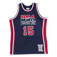 camiseta magic johnson dream team 92 mitchell and ness usa basketball